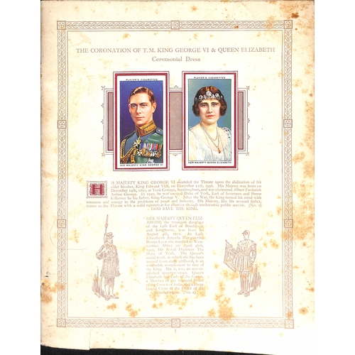 41 - Cigarette Cards. A large quantity in several albums and loose including Players, Wills, Churchmans, ... 