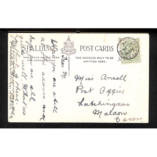 37 - Picture Postcards. c.1902-30 Real Photo postcards, mainly topographical views including railway staf... 