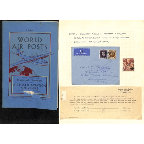 20 - 1925-77 Covers comprising internal flights (25, mainly first flights), external first flights (11) a... 
