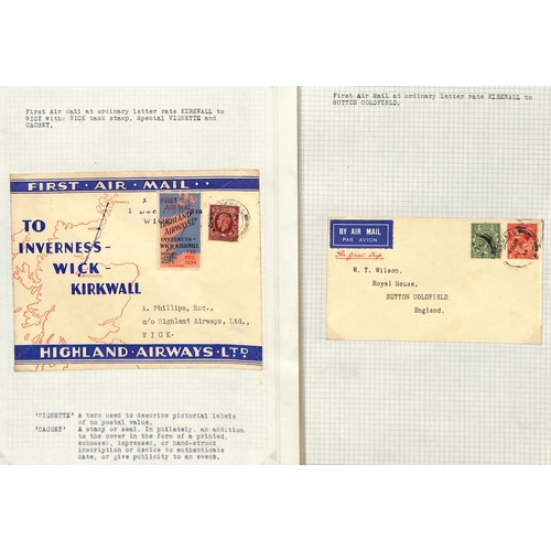 20 - 1925-77 Covers comprising internal flights (25, mainly first flights), external first flights (11) a... 