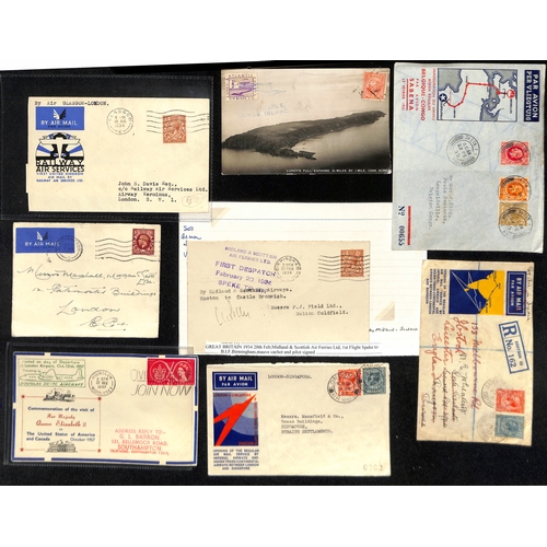 20 - 1925-77 Covers comprising internal flights (25, mainly first flights), external first flights (11) a... 