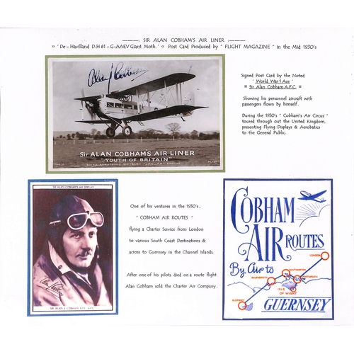 11 - Alan Cobham. 1931 (Feb 26) Cover from London to 