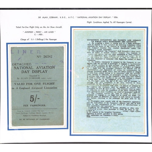 11 - Alan Cobham. 1931 (Feb 26) Cover from London to 