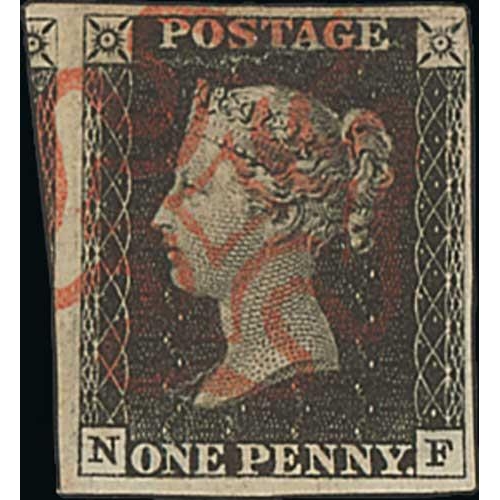 2 - 1840-1936 QV-KGV Used collection in an S.G. Windsor album including 1d blacks (6, four fine with fou... 