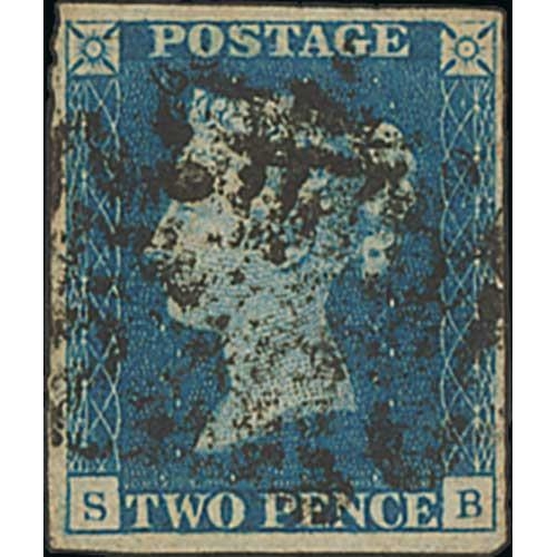 2 - 1840-1936 QV-KGV Used collection in an S.G. Windsor album including 1d blacks (6, four fine with fou... 