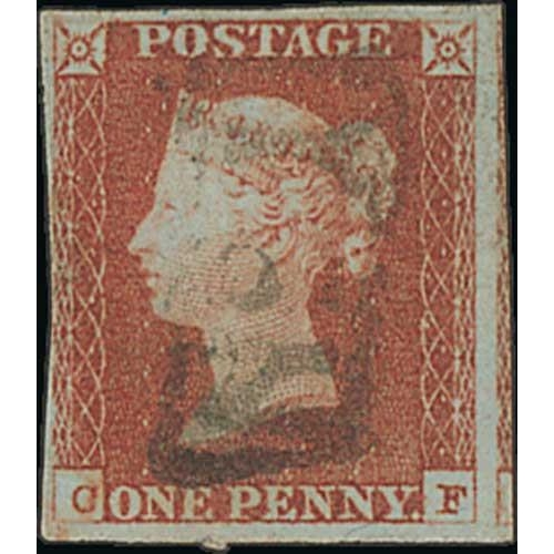 21 - 1841-52 Imperforate 1d reds, the used selection on stockcards, virtually all four margins, the major... 