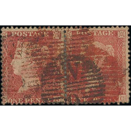 31 - 1854-61 1d Reds, the mainly used accumulation on stockcards and pages, most identified and plated wi... 