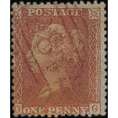 31 - 1854-61 1d Reds, the mainly used accumulation on stockcards and pages, most identified and plated wi... 