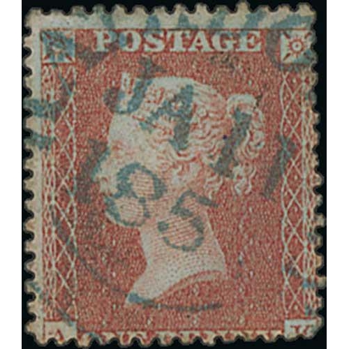 31 - 1854-61 1d Reds, the mainly used accumulation on stockcards and pages, most identified and plated wi... 