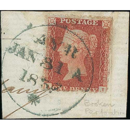 31 - 1854-61 1d Reds, the mainly used accumulation on stockcards and pages, most identified and plated wi... 