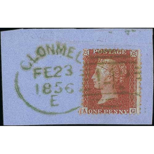 31 - 1854-61 1d Reds, the mainly used accumulation on stockcards and pages, most identified and plated wi... 