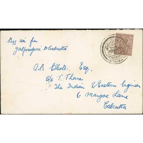 1126 - 1925 (Jan 27) Anglo-Indian Survey Flight by Alan Cobham, cover addressed to the Flight Engineer Arth... 