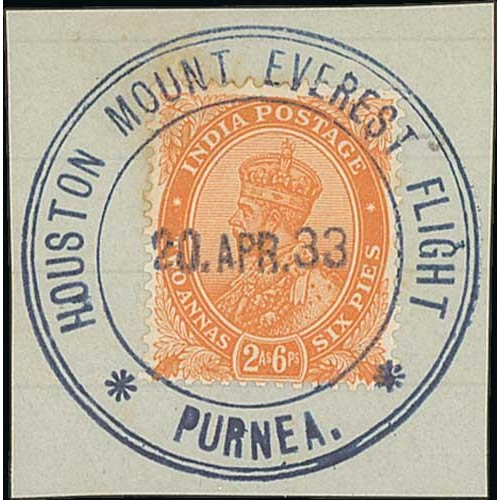 1189 - 1933 (Apr 20) Houston Mount Everest Expedition, KGV 3p - 12a definitives (14 values, with 2a purple ... 