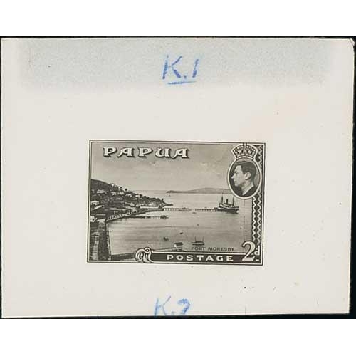 1323 - 1937 50th Anniversary of British Possession, Air issue, stamp size photographic essays with a value ... 