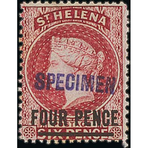 1365 - 1884-94 2½d, 3d, 4d and 6d Overprinted 