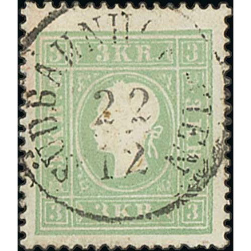 864 - 1850-64 Austrian Empire issues, the used collection in an album with varieties and covers, including... 