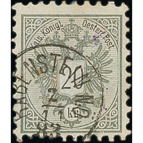 870 - 1867-1918 Issues for Austria-Hungary and Austria, the mainly used collection in an album including 1... 