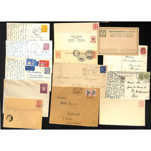 1003 - c.1870-1968 Covers and cards including T.P.Os, postal stationery, WW2, numeral and straight line can... 