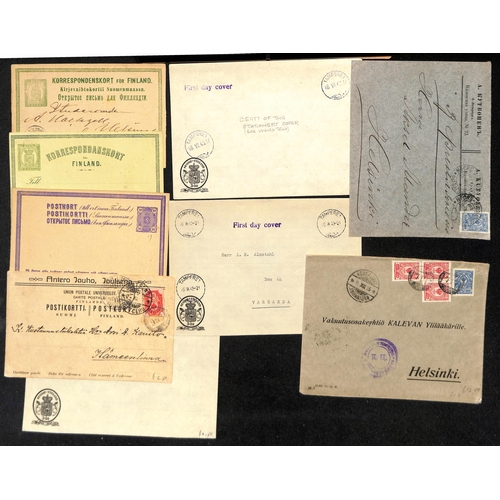 1003 - c.1870-1968 Covers and cards including T.P.Os, postal stationery, WW2, numeral and straight line can... 