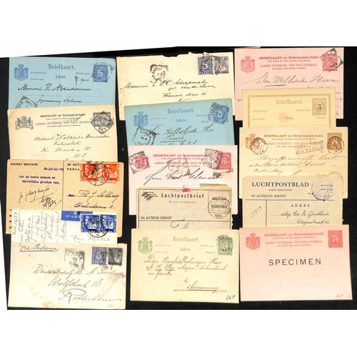 1262 - Netherlands Colonies. 1876-1977 Covers and cards from Netherlands Indies (85) or Curacao (32) includ... 