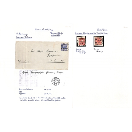 1049 - 1894-1916 Covers and cards (27) including used postal stationery, incoming mail, 1916 stampless Feld... 