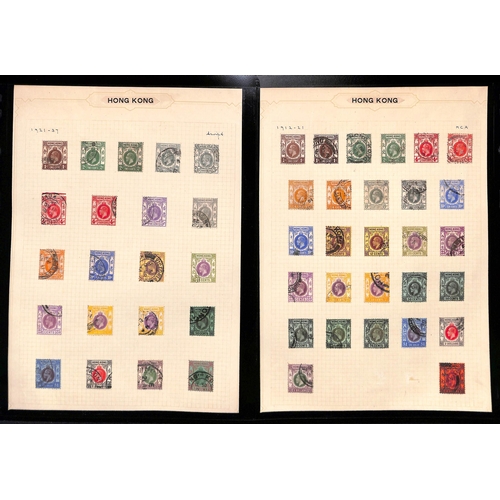 1097 - 1862-1937 Used collection with 1862 set, 1866 18c lilac, 1876-77 surcharges, 1877 16c, 1880 surcharg... 