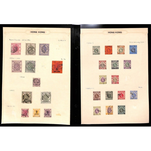 1097 - 1862-1937 Used collection with 1862 set, 1866 18c lilac, 1876-77 surcharges, 1877 16c, 1880 surcharg... 