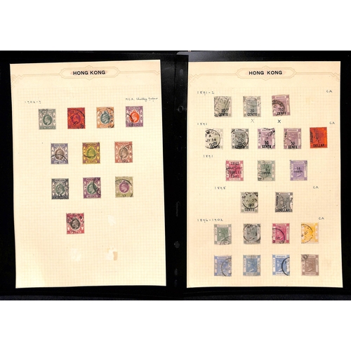 1097 - 1862-1937 Used collection with 1862 set, 1866 18c lilac, 1876-77 surcharges, 1877 16c, 1880 surcharg... 