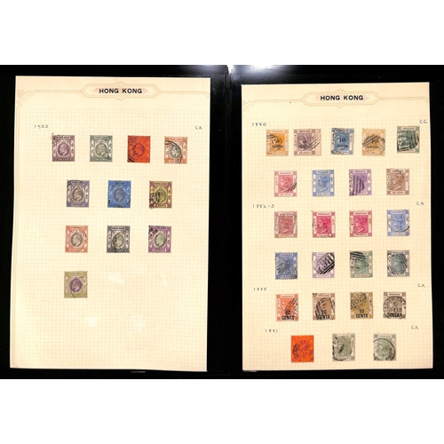 1097 - 1862-1937 Used collection with 1862 set, 1866 18c lilac, 1876-77 surcharges, 1877 16c, 1880 surcharg... 