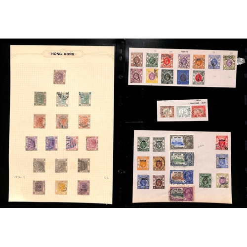 1097 - 1862-1937 Used collection with 1862 set, 1866 18c lilac, 1876-77 surcharges, 1877 16c, 1880 surcharg... 