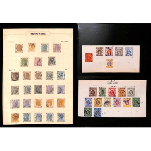 1097 - 1862-1937 Used collection with 1862 set, 1866 18c lilac, 1876-77 surcharges, 1877 16c, 1880 surcharg... 