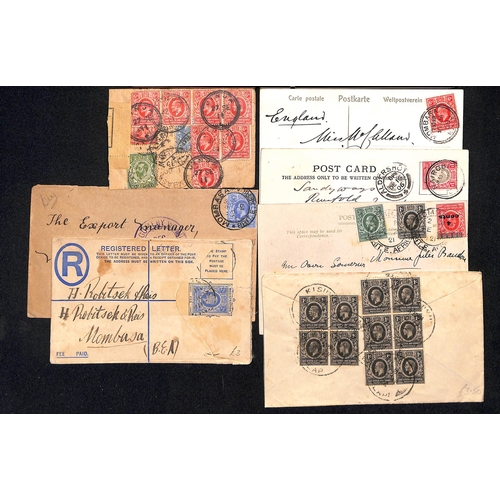 1232 - 1893-1922 Covers and cards including used or Specimen B.E.A postal stationery, Chania Bridge skeleto... 