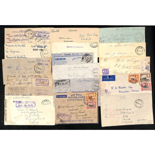 1241 - World War Two / Military Mail. 1941-46 Forces covers (47), 1944 cover from the Polish Settlement at ... 