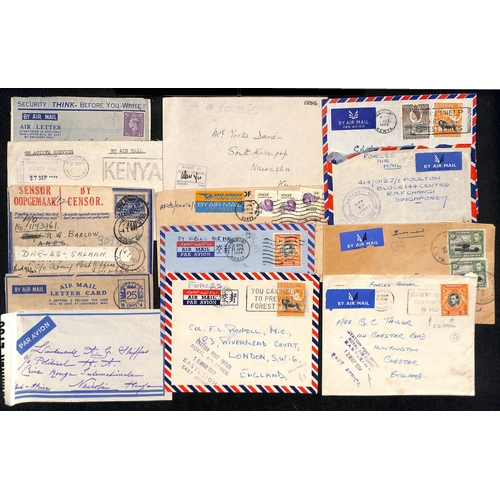 1241 - World War Two / Military Mail. 1941-46 Forces covers (47), 1944 cover from the Polish Settlement at ... 