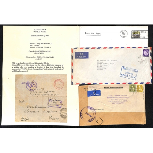 1241 - World War Two / Military Mail. 1941-46 Forces covers (47), 1944 cover from the Polish Settlement at ... 