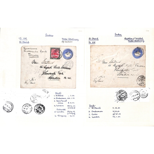 1439 - 1898-1905 Covers, military correspondences including 1898 cover from Atbara, 1899 covers from Omdurm... 