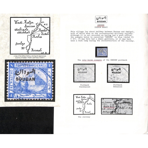 1449 - Cancellations. 1897-1937 Stamps (49) and pieces (14) with selected cancels including 1897 Kedden and... 