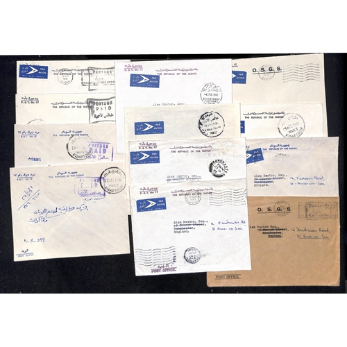 1453 - Official Mail. c.1916-2000 Stampless Official covers, various Postage Paid handstamps including WW1 ... 