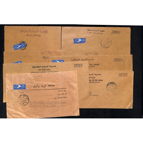 1453 - Official Mail. c.1916-2000 Stampless Official covers, various Postage Paid handstamps including WW1 ... 