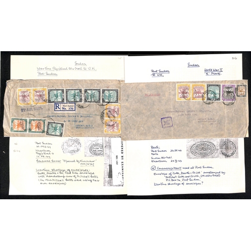 1459 - WW2 - Air Mails. 1941-45 Covers to USA or G.B, comprising 1941 cover to USA 