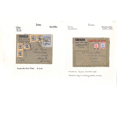 1462 - Postal Stationery. 1899-1984 Envelopes (32), lettersheets (2), postcards (9), registration envelopes... 