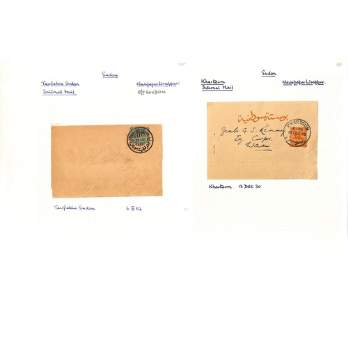 1462 - Postal Stationery. 1899-1984 Envelopes (32), lettersheets (2), postcards (9), registration envelopes... 