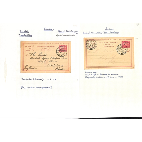 1462 - Postal Stationery. 1899-1984 Envelopes (32), lettersheets (2), postcards (9), registration envelopes... 