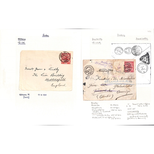 1462 - Postal Stationery. 1899-1984 Envelopes (32), lettersheets (2), postcards (9), registration envelopes... 