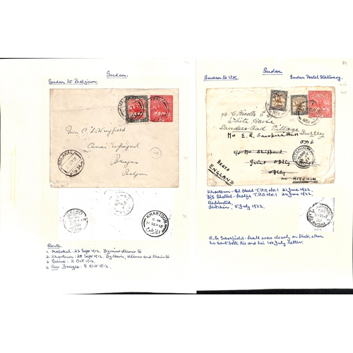 1462 - Postal Stationery. 1899-1984 Envelopes (32), lettersheets (2), postcards (9), registration envelopes... 