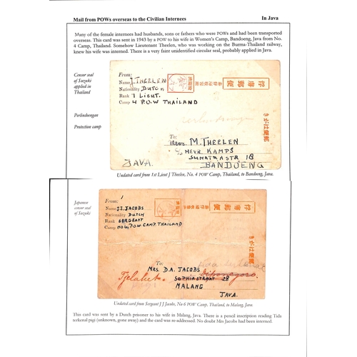 1543 - P.O.W Mail. 1943-44 P.O.W Cards with preprinted messages comprising second or third type cards from ... 