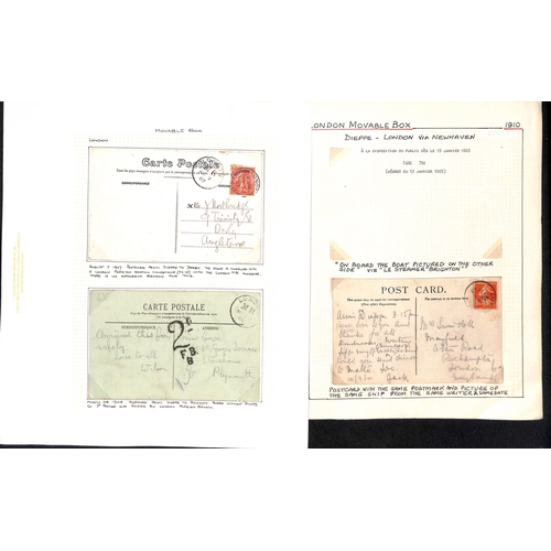 531 - London. 1897-1936 Postcards and covers with the 