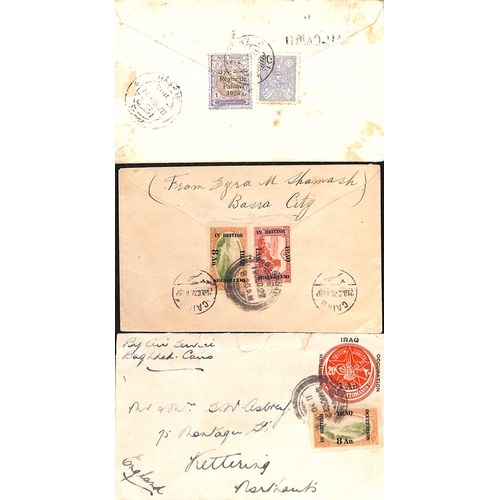 692 - Persia/Iraq. 1922-29 Covers including first flights from Teheran to Khanikin (1925), Teheran to Bush... 