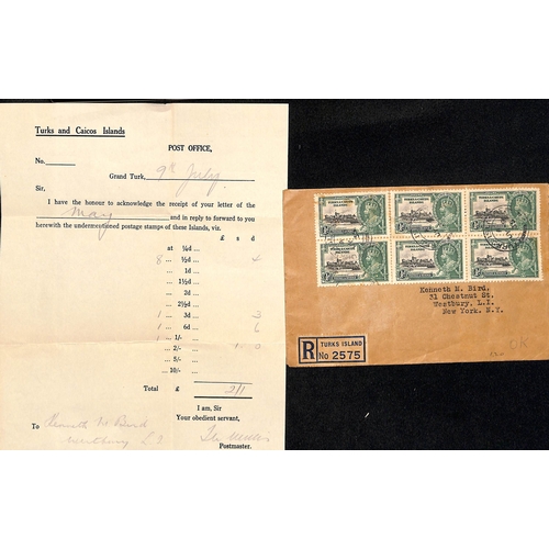 790 - West Indies. 1935 O.H.M.S Covers bearing Silver Jubilee stamps, mostly to the USA, all with enclosed... 