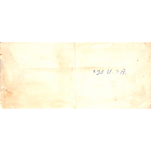 1332 - c.1906 Long cover to Sydney bearing 1906 Large Papua overprint 1/- block of four (S.G. 19, upper pai... 